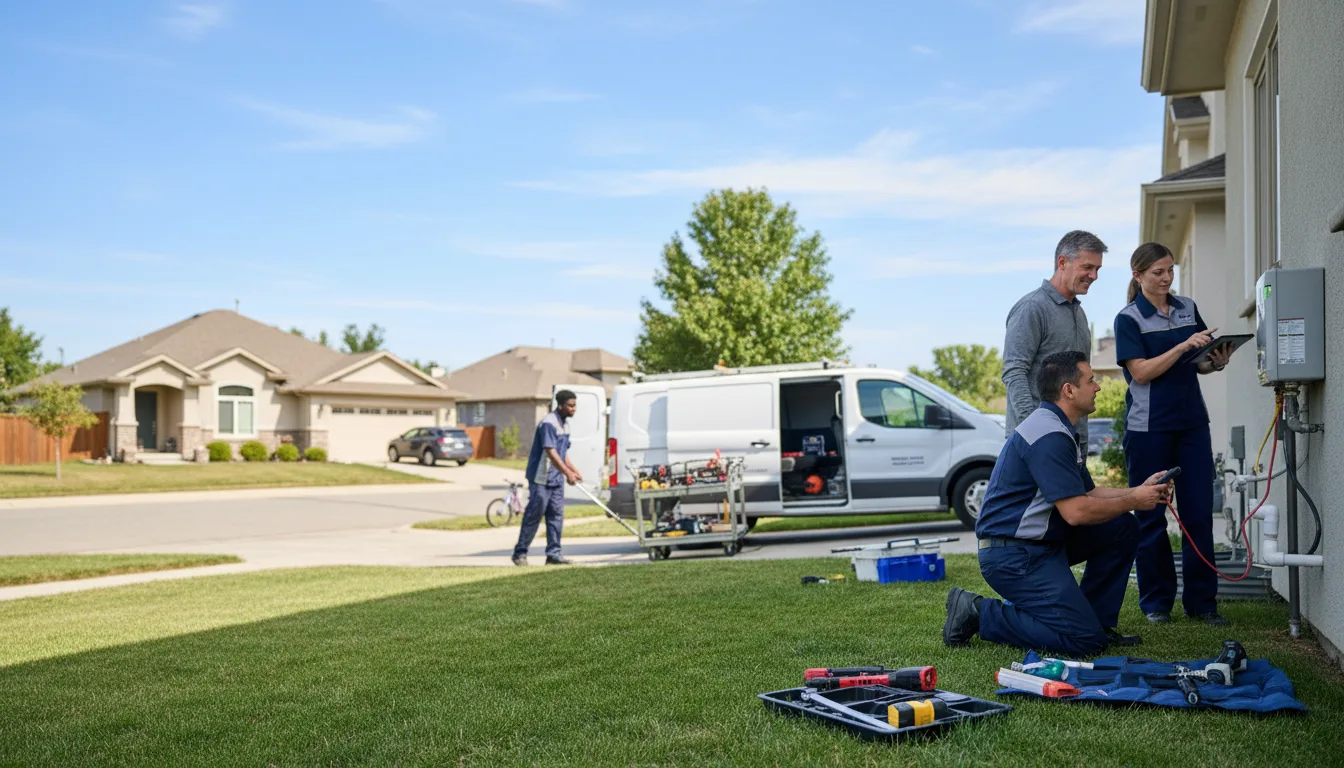 Tankless water heater service in Cabot, PA